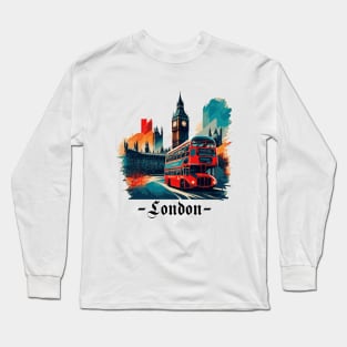 London Afternoon Long Sleeve T-Shirt